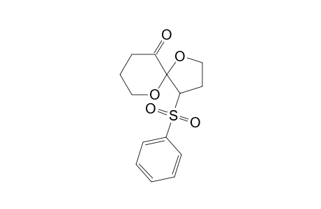 4-(Phenylsulfonyl)-1,6-dioxaspiro[4.5]decan-10-one