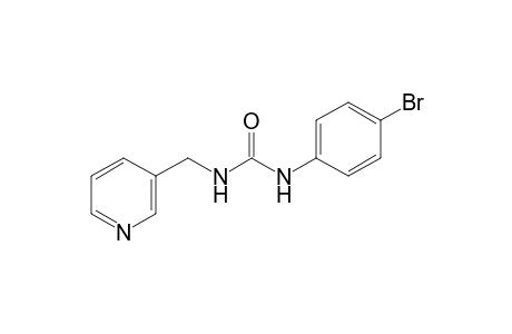 1-(p-bromophenyl)-3-[(3-pyridyl)methyl]urea