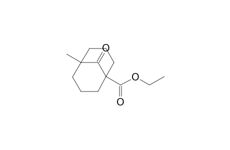 Bicyclo[3.3.1]nonane-1-carboxylic acid, 5-methyl-9-oxo-, ethyl ester
