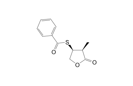 cis-4-Benzoylthio-3-methyl-4,5-dihydro-2(3H)-furanone