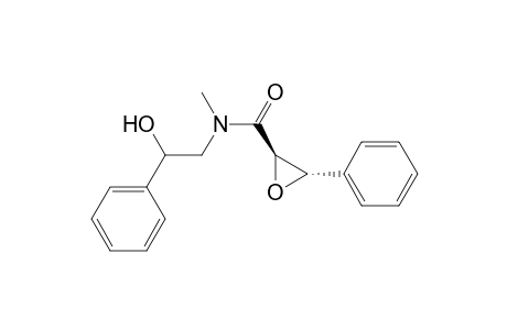 (2R,3S)-N-(2-hydroxy-2-phenyl-ethyl)-N-methyl-3-phenyl-oxirane-2-carboxamide