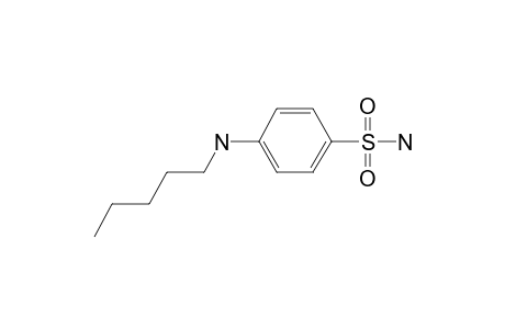 Benzenesulfonamide, 4-(N-pentyl)amino-