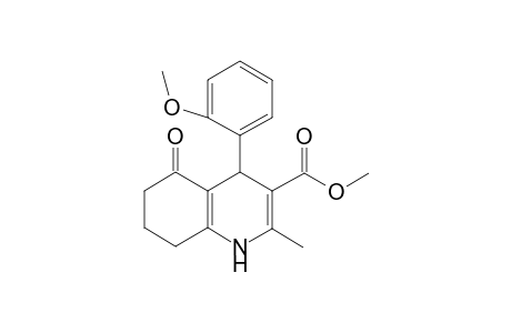 Methyl 1,4,5,6,7,8-hexahydro-2-methyl-4-[2'-methoxyphenyl]-5-oxoquinoline-3-carrboxylate