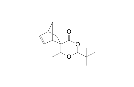 Spiro-2'(bicyclo[2.2.1]hept-5-ene)-5-(1,3-dioxan-4-one), 2-t-butyl-6-methyl-, (2R,6R)-