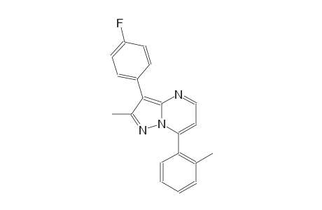 3-(4-fluorophenyl)-2-methyl-7-(2-methylphenyl)pyrazolo[1,5-a]pyrimidine