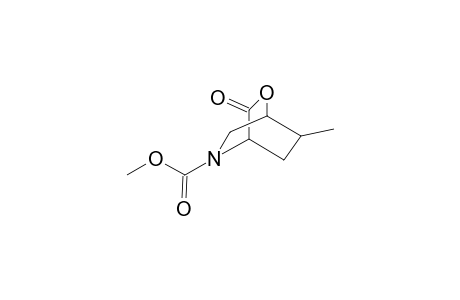 Methyl 7-methyl-3-oxo-2-oxa-5-azabicyclo[2.2.2]octane-5-carboxylate