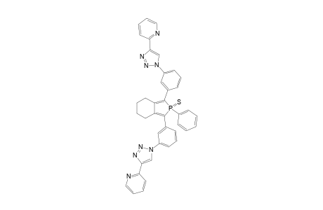 2,5-BIS-[4-(PYRIDIN-2-YL)-1H-1,2,3-TRIAZOL-1-YL]-1-PHENYL-1-THIOOXOPHOSPHOLE