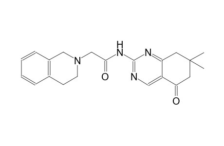 2-isoquinolineacetamide, 1,2,3,4-tetrahydro-N-(5,6,7,8-tetrahydro-7,7-dimethyl-5-oxo-2-quinazolinyl)-