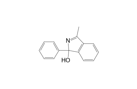 3-Methyl-1-phenyl-1-isoindolol