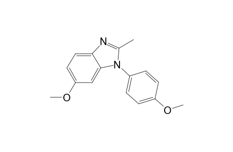 6-methoxy-1-(4-methoxyphenyl)-2-methyl-benzimidazole