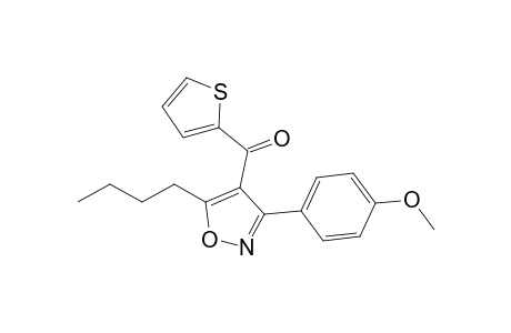 [5-n-Butyl-3-(4-methoxyphenyl)isoxazol-4-yl](thiophen-2-yl)methanone