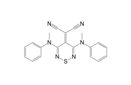 2-[3,5-bis(N-methylanilino)-1,2,6-thiadiazin-4-ylidene]malononitrile