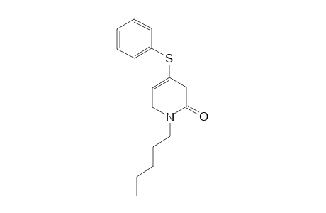 1-Pentyl-4-(phenylthio)-3,6-dihydropyridin-2(1H)-one
