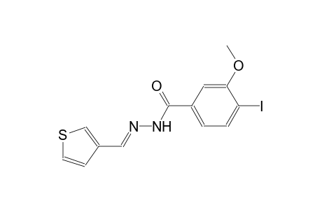4-iodo-3-methoxy-N'-[(E)-3-thienylmethylidene]benzohydrazide