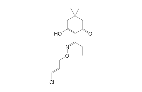 2-Cyclohexen-1-one, 2-[1-[[(3-chloro-2-propenyl)oxy]imino]propyl]-3-hydroxy-5,5-dimethyl-