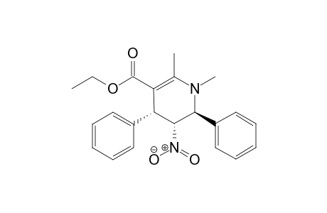 (4R,5R,6S)-ethyl 1,2-dimethyl-5-nitro-4,6-diphenyl-1,4,5,6-tetrahydropyridine-3-carboxylate