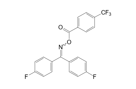 4,4'-difluorobenzophenone, O-(alpha,alpha,alpha-trifluoro-p-toluoyl)oxime
