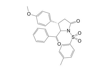 (4S,5S*)-5-benzoyl-4-(4-methoxyphenyl)-1-tosylpyrrolidin-2-one