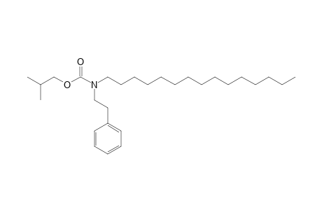 Carbonic acid, monoamide, N-(2-phenylethyl)-N-pentadecyl-, isobutyl ester