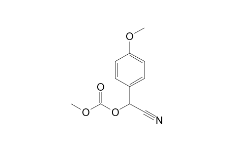 2-(Methoxycarbonyloxy)-2-(4-methoxyphenyl)acetonitrile