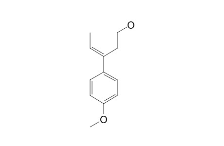 (E)-3-(4-METHOXYPHENYL)-3-PENTEN-1-OL