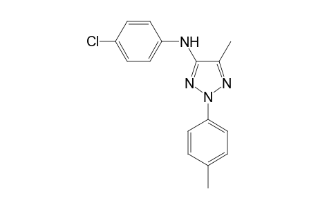 2-(4-Methylphenyl)-4-(4-chlorophenylamino)-5-methyl-2H-1,2,3-triazole