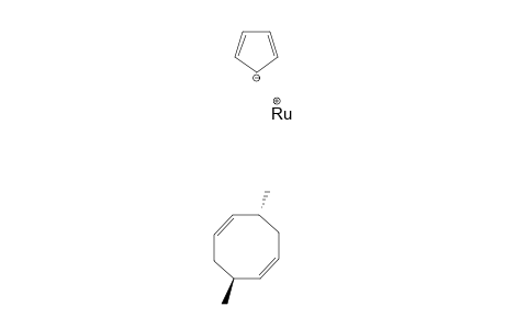 (eta-5-Cyclopentadienyl)(1,2-eta:5,6,7-eta-4,8-exo,exo-dimethylcyclooctadienyl)ruthenium(II)