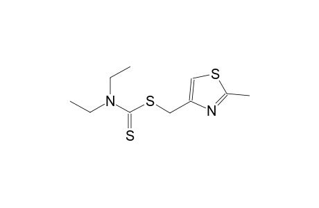Diethyl-dithiocarbamic acid 2-methyl-thiazol-4-ylmethyl ester