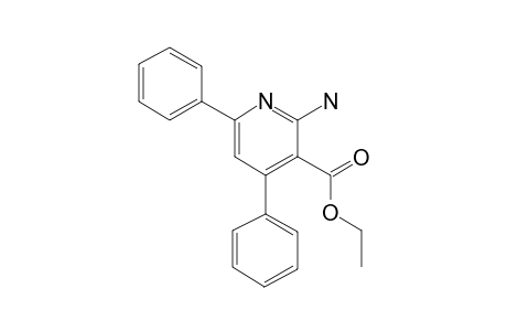 Ethyl 2-amino-4,6-diphenylnicotinate