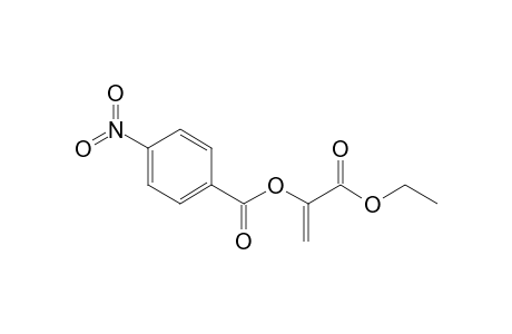 Ethyl 2-(p-nitrobenzoyloxy)-2-propenoate