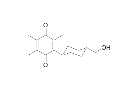 2-[4(a)-(Hydroxymethyl)cyclohex-(e)-yl]-3,5,6-trimethyll-1,4-benzoquinone