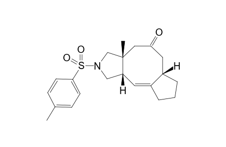 (3S*, 7R*, 11S*)-N-Tosyl-7-methyl-5-azatricyclo[9.3.0.0(3,7)]tetradec-1-ene-9-one