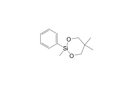 2,5,5-trimethyl-2-phenyl-2-sila-1,3-dioxacyclohexane