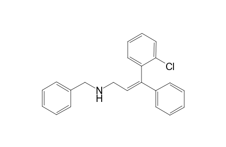 (Z)-N-benzyl-3-(2-chlorophenyl)-3-phenyl-prop-2-en-1-amine