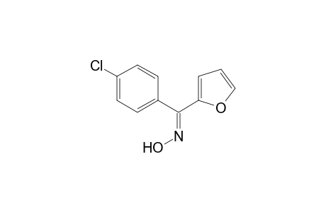 Methanone, (4-chlorophenyl)2-furanyl-, oxime