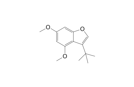 4,6-Dimethoxy-3-t-butylbenzofuran