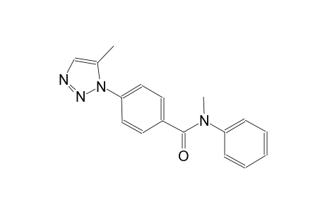 benzamide, N-methyl-4-(5-methyl-1H-1,2,3-triazol-1-yl)-N-phenyl-