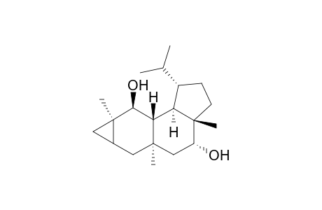 2.beta.,9.alpha.-Dihydroxyverrucosane