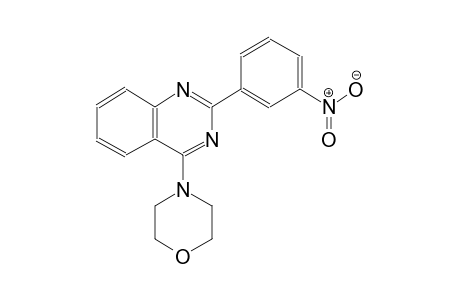 4-(4-morpholinyl)-2-(3-nitrophenyl)quinazoline