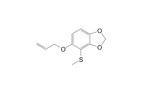 5-Allyloxy-4-(methylthio)-1,3-benzodioxole