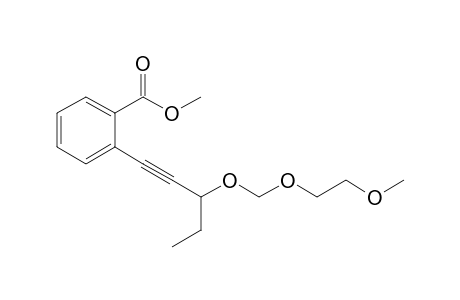 2-[3-(2-methoxyethoxymethoxy)pent-1-ynyl]benzoic acid methyl ester