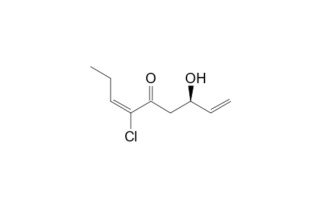 (3R,6E)-6-Chloro-3-hydroxynona-1,6-dien-5-one