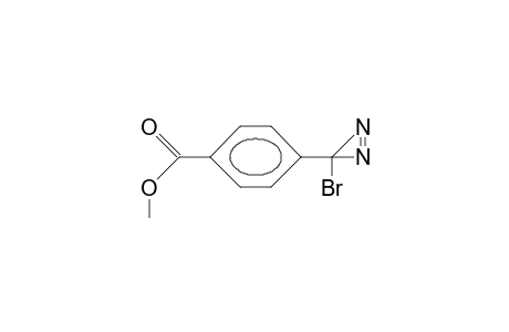 3-Bromo-3-(4-methoxycarbonyl-phenyl)-diazirine