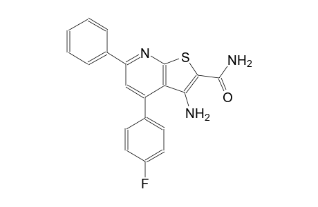 3-amino-4-(4-fluorophenyl)-6-phenylthieno[2,3-b]pyridine-2-carboxamide
