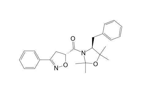 [(4S)-4-benzyl-2,2,5,5-tetramethyl-1,3-oxazolidin-3-yl]-[(5R)-3-phenyl-4,5-dihydro-1,2-oxazol-5-yl]methanone