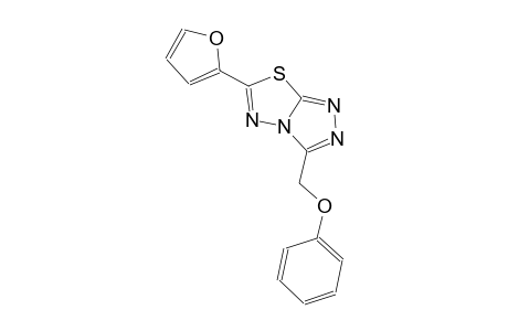 [6-(2-furyl)[1,2,4]triazolo[3,4-b][1,3,4]thiadiazol-3-yl]methyl phenyl ether