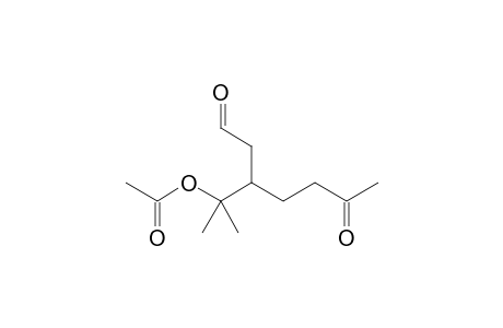 3-(1-Acetoxy-1-methylethyl)-6-oxoheptanal