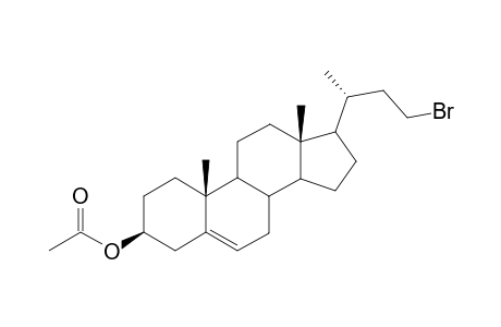 24-Bromo-23-nor-5-cholen-3.beta.-ol acetate