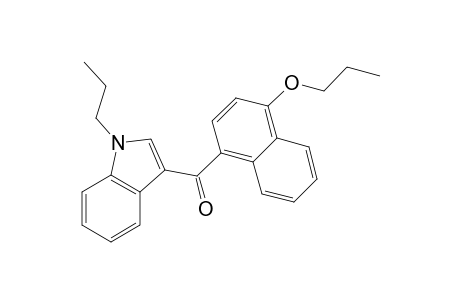 (4-propoxy-1-naphthalenyl)-(1-propyl-3-indolyl)methanone