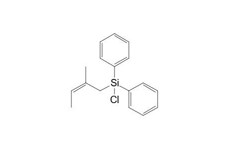 chloranyl-[(Z)-2-methylbut-2-enyl]-diphenyl-silane